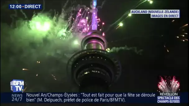 Ça y est, la Nouvelle Zélande est passée en 2019 🎆