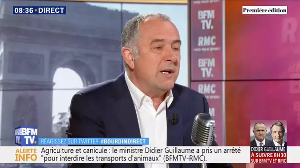 Didier Guillaume était face à Jean-Jacques Bouridn sur RMC et BFMTV