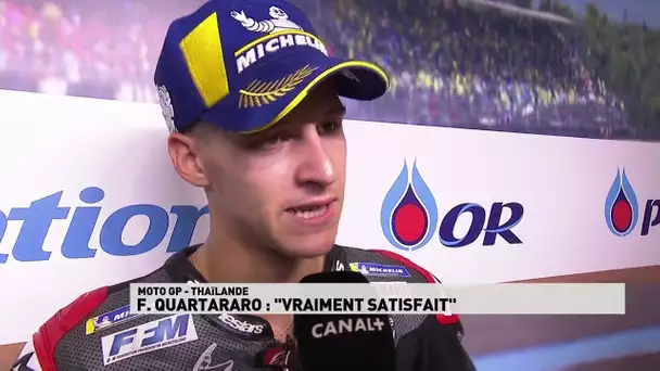 Fabio Quartararo satisfait