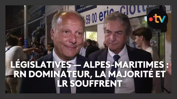 Législatives — Alpes-Maritimes : RN dominateur, la majorité et LR souffrent