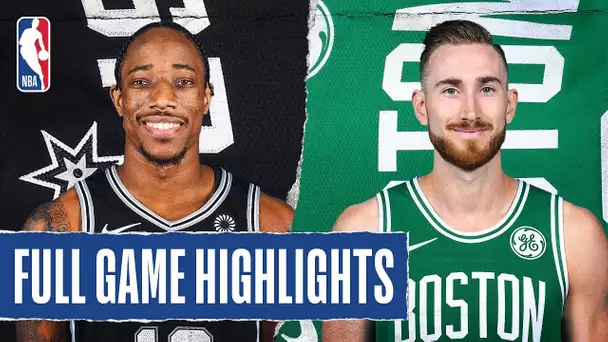 SPURS at CELTICS | FULL GAME HIGHLIGHTS | January 8, 2020