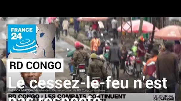 RD Congo : le cessez-le-feu n'est pas respecté dans l'est du pays • FRANCE 24