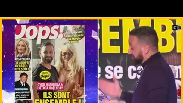 Cyril Hanouna en couple avec Laeticia Hallyday ? Il répond dans TPMP