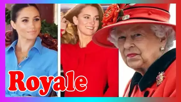 Famille royale EN DIRECT: Meghan Markle « snobée » après que la reine a remis à Kate un honneur rare