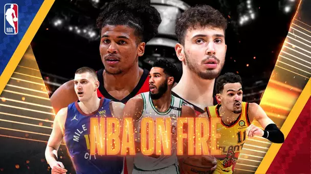 NBA on Fire feat. Nikola Jokić, Trae Young, Jalen Green, Alperen Şengün & The Boston Celtics 🔥