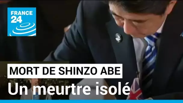 Mort de Shinzo Abe : un acte isolé dans une société japonaise sous le choc • FRANCE 24