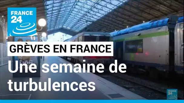 Mouvements de grèves en France : une semaine de turbulences pour l'exécutif • FRANCE 24