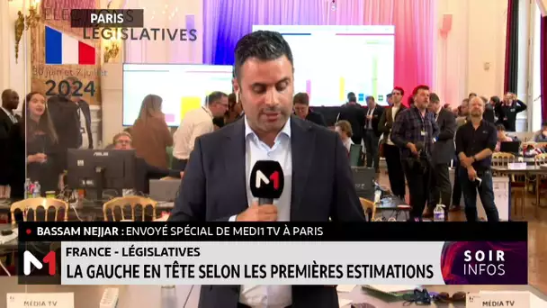 Second tour des législatives en France : La gauche en tête selon les premières estimations