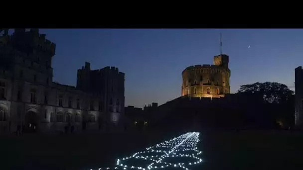 Une nuit illuminée pour le jubilé de platine d'Elizabeth II