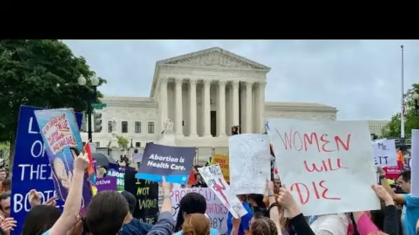 "C’est trop tard" : à Washington, une manifestation amère pour protéger le droit à avorter