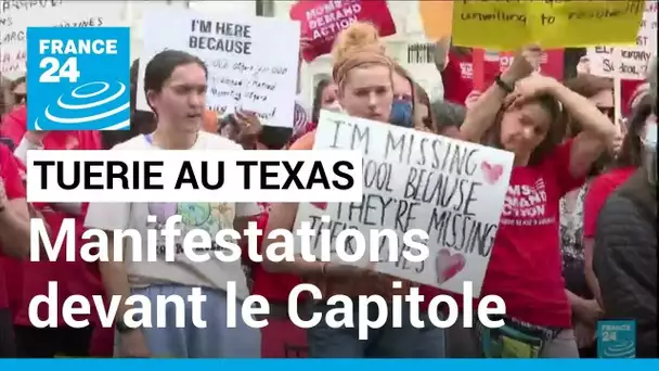 Fusillade au Texas : manifestations pour le contrôle des armes à feu • FRANCE 24