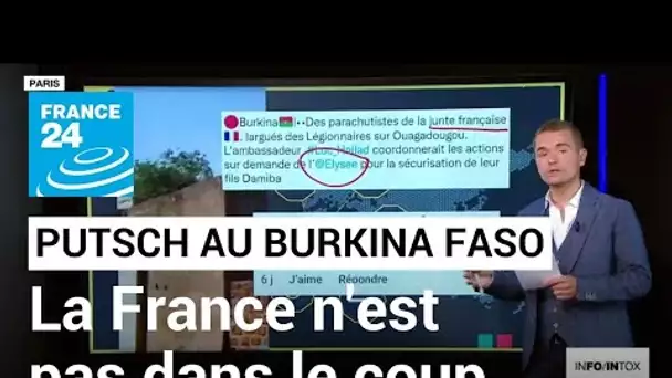 Coup d'état au Burkina Faso : spéculations autour d'une intervention française • FRANCE 24