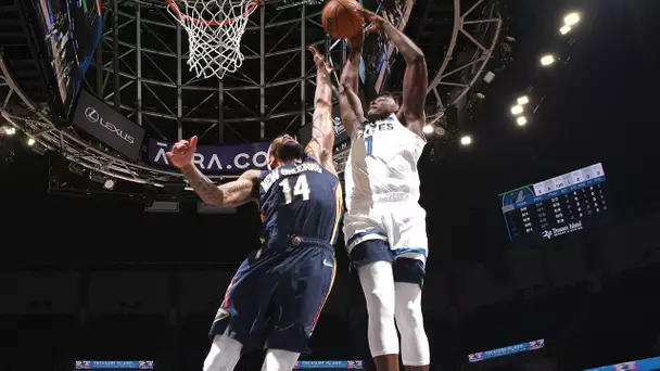 Anthony Edwards Throws Down a MONSTER Dunk In Transition! 👀