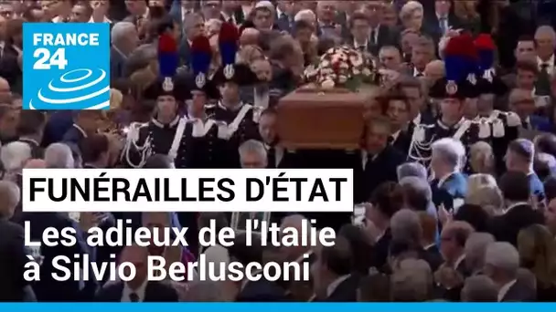 En Italie, des funérailles d'État et un deuil national pour dire adieu à Silvio Berlusconi