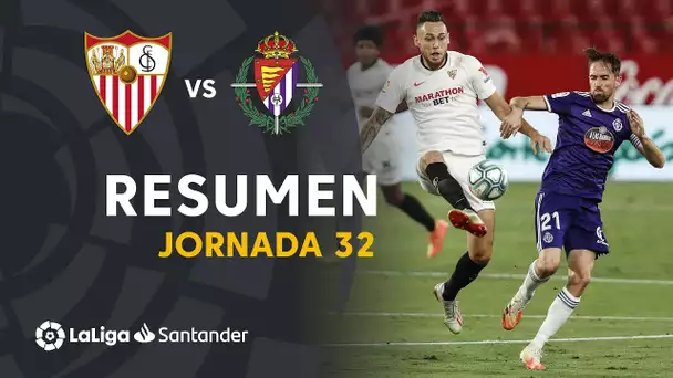 Resumen de Sevilla FC vs Real Valladolid (1-1)