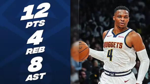 First Look At Russell Westbrook On The Nuggets 👀 (12 PTS, 8 AST, 4 REB)