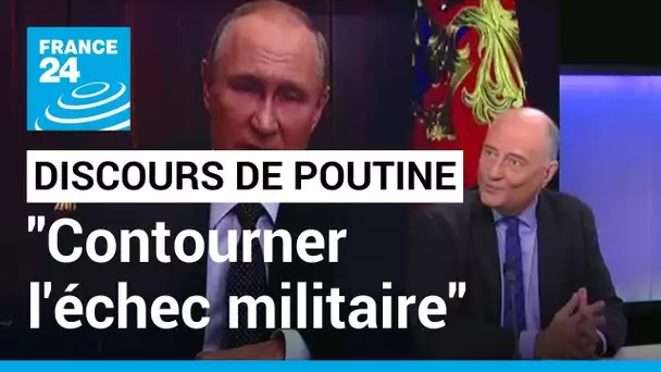 Vladimir Poutine : une allocution destinée "à récupérer une frange du nationalisme russe"