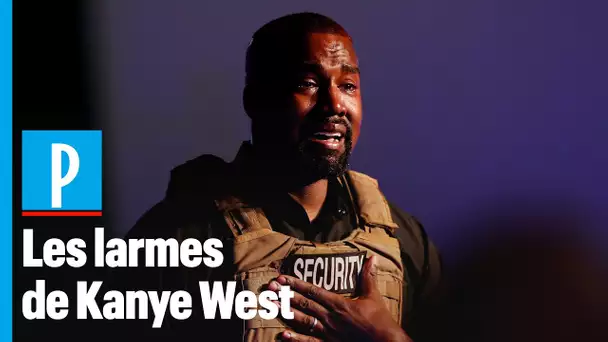 Etats-Unis : Kayne West en pleurs lors de son premier meeting