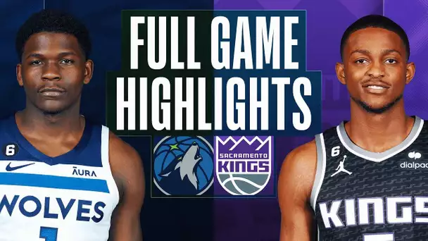 TIMBERWOLVES at KINGS | FULL GAME HIGHLIGHTS | March 27, 2023