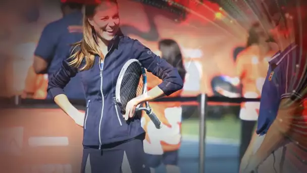 Kate Middleton sportive  elle dévoile ses jambes ultra galbées sur le court de tennis