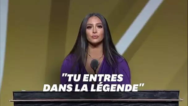 Le discours émouvant de Vanessa Bryant pour l'intronisation de Kobe au Hall of Fame