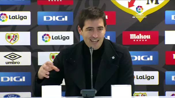 Rueda de prensa Rayo Vallecano vs Deportivo Alavés