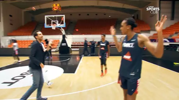 Houhou est-il ? Avec l'équipe de France féminine de basket