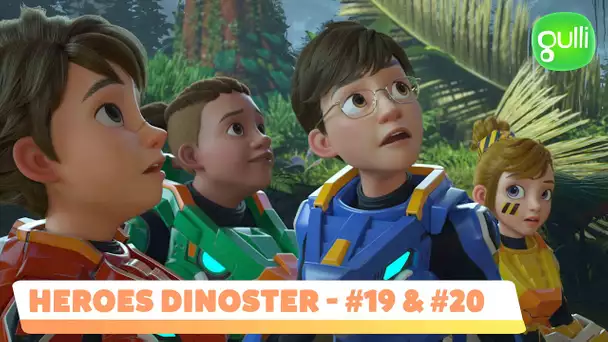 HEROES DINOSTER 🤖🦕 L'attaque des mini-dinos + Il faut sauver Blu (Ep 19 et 20) ✨ GULLI M6+