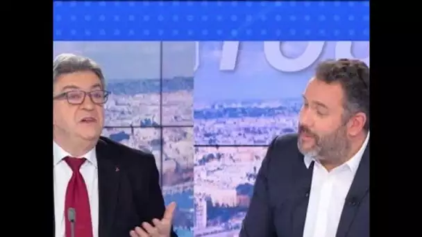 Jean-Luc Mélenchon met en boîte Bruce Toussaint : « Vous êtes toujours aussi...