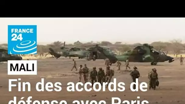 Mali : la junte rompt les accords de défense avec la France • FRANCE 24