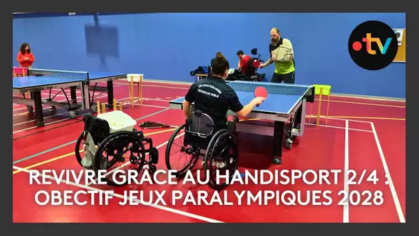 Revivre grâce au handisport 2/4 : David Gustin vise les Jeux Paralympiques 2028