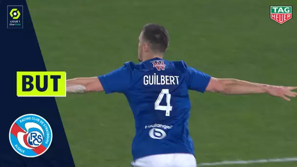 But Frederic GUILBERT (90' +1 - RC STRASBOURG ALSACE) RC STRASBOURG ALSACE - AS MONACO (1-0) 20/21