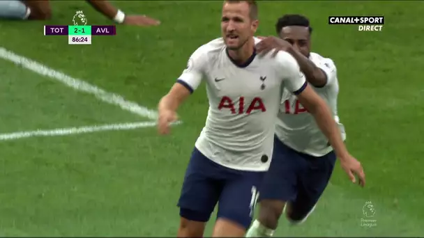 Premier League - 1ère journée - Le but de Kane face à Aston Villa