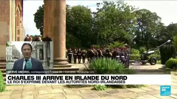 La visite du roi Charles III en Irlande du Nord • FRANCE 24