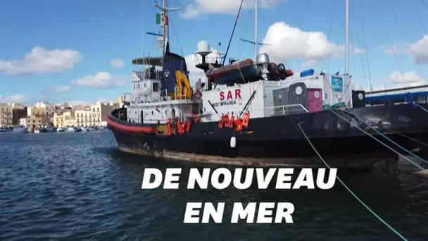 Les bateaux au secours des migrants reprennent leurs opérations en Méditerranée