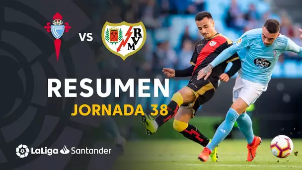 Resumen de RC Celta vs Rayo Vallecano (2-2)