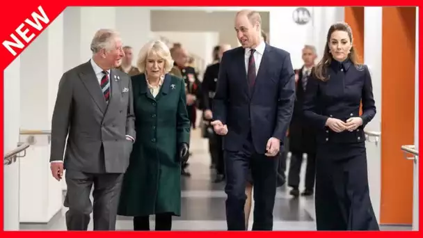 ✅  Kate, William, Charles et Camilla : cette rare photo qui prouve que le nouveau “Fab Four” est en