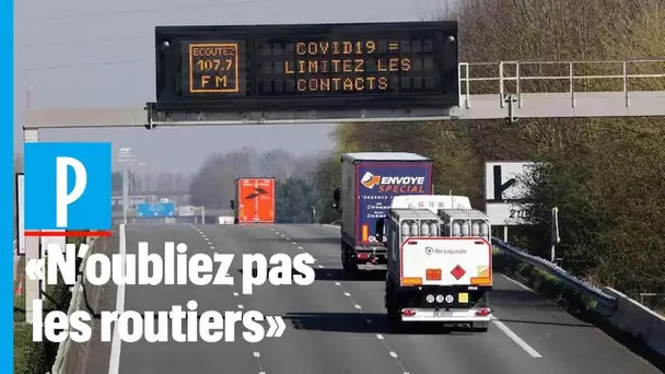 Chauffeurs routiers en colère: «On s'entraide sur Facebook» pour trouver où dormir