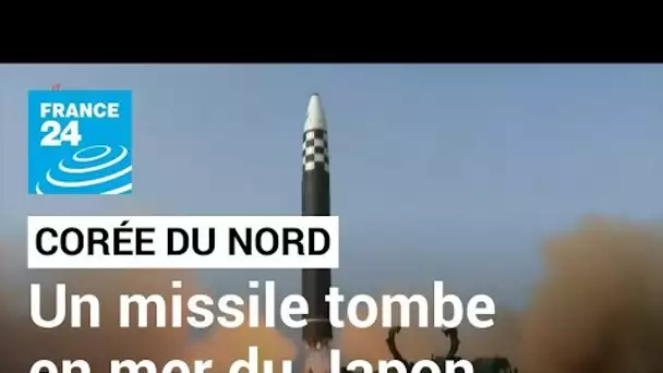 Un missile tiré par la Corée du Nord tombe dans la zone économique exclusive du Japon