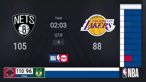 Raptors @ Bucks | NBA on TNT Live Scoreboard