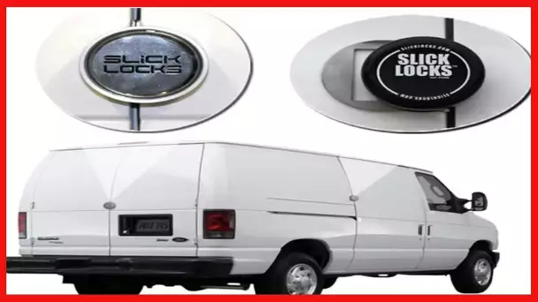 Slick Locks Ford Sliding Door Kit Complete with Spinners, Weather Covers & Locks