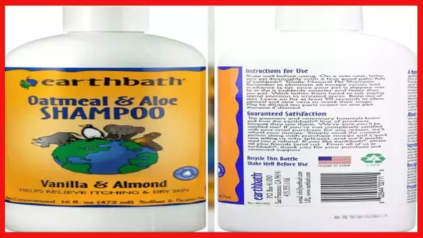 Earthbath Oatmeal & Aloe Pet Shampoo