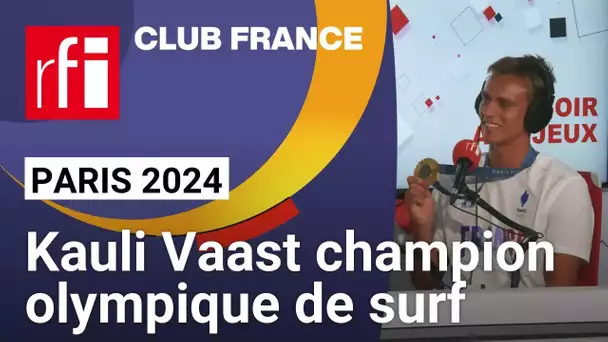 Paris 2024 : Kauli Vaast continue de surfer la vague • RFI