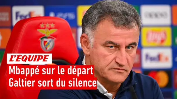 PSG : Galtier brise le silence sur la volonté de départ de Mbappé