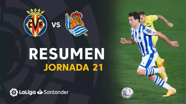 Resumen de Villarreal CF vs Real Sociedad (1-1)