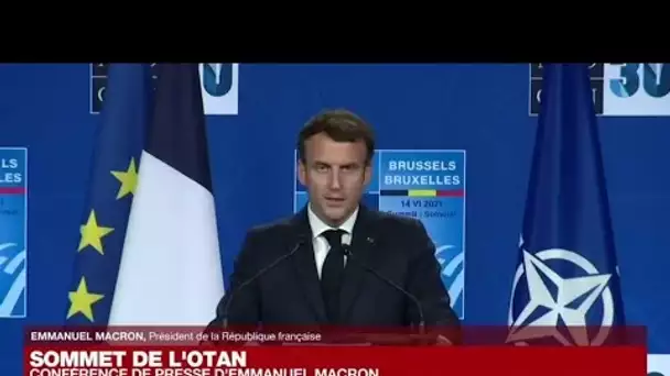 Replay : Emmanuel Macron tient une nouvelle conférence après la réunion de l'Otan