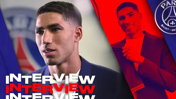 Bienvenue à Paris, Achraf Hakimi ! 🎥 🔴🔵