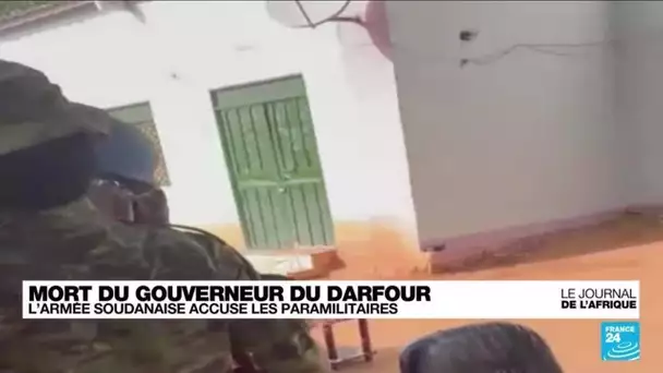 Assassinat du gouverneur du Darfour occidental : l'armée soudanaise accuse les paramilitaires