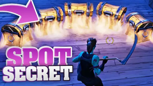 TUTO► LES 2 MEILLEURS SPOTS ULTRA SECRETS (FORTNITE Tuto FR Battle Royale)