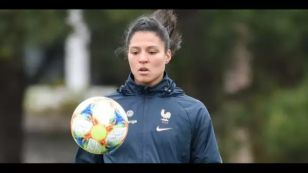 Valérie Gauvin, attaquante des Bleues : "Je pense qu'on peut aller loin"